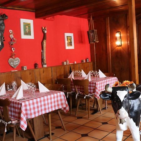 Hotel Du Vanil-Noir Grandvillard Dış mekan fotoğraf